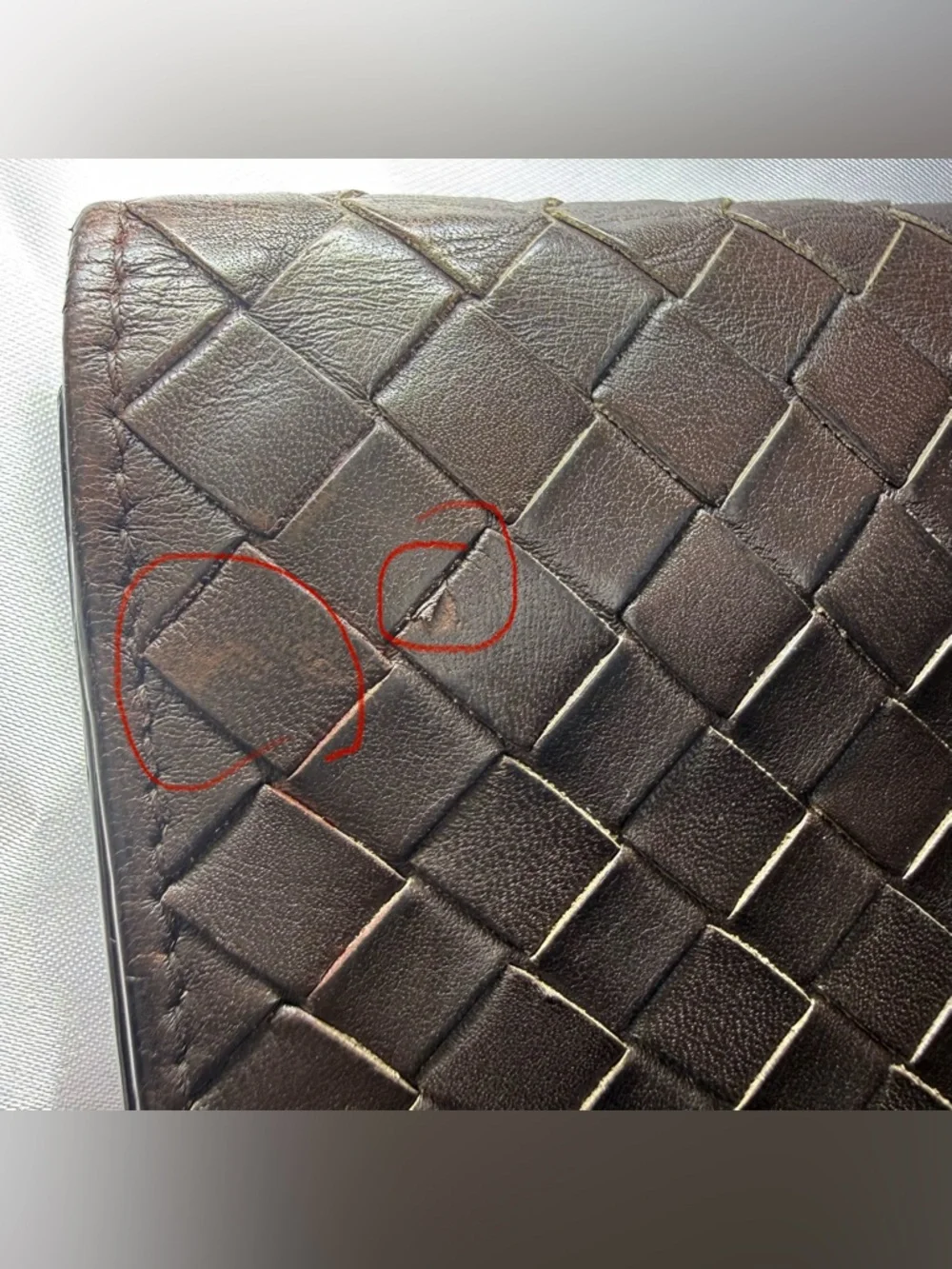 Bottega Veneta brown Leather wallet